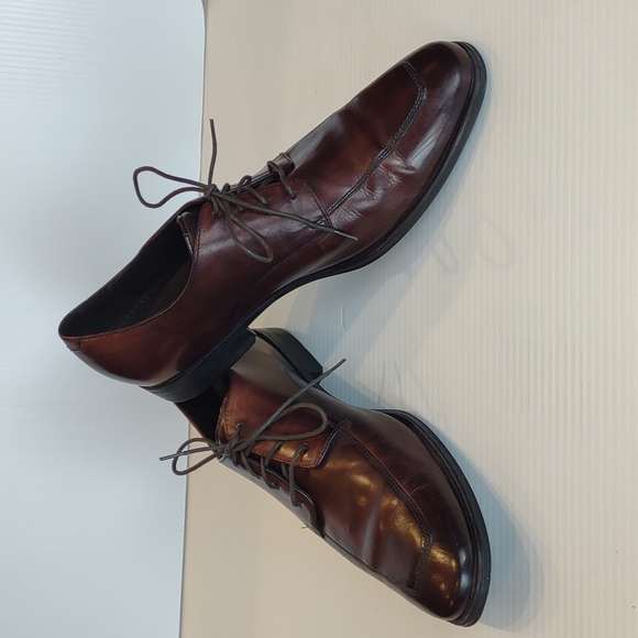 Cole Haan Air Adams Brown Leather Lace-Up Oxford - Picture 2 of 13